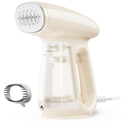 Bear steamer handheld garment steamer with auto-off and fast heat-up feature 230ml tank 1300w power for home and travel