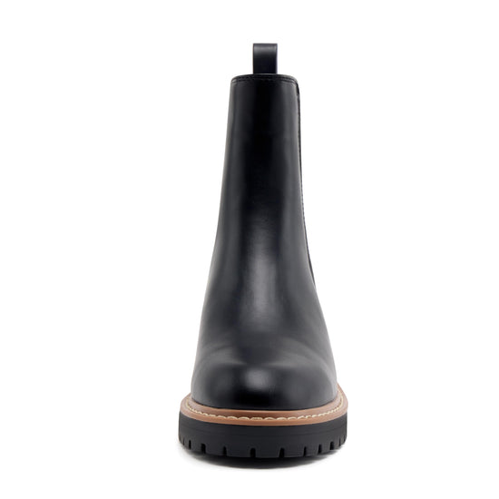 vodvob women's chelsea boots - fashion slip on ankle booties with chunky block heel