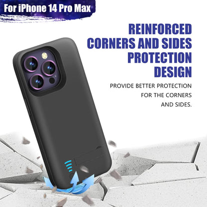 Sitong battery case – 6000mAh rechargeable extended battery for iPhone 14 Pro Max