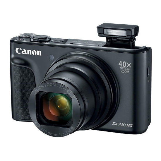 Digital camera — Canon Powershot SX740 HS in black color