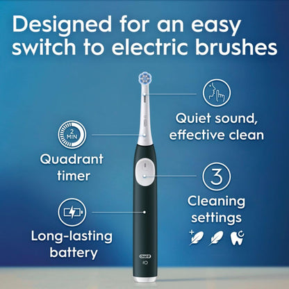 Oral-B iO Series 2 rechargeable electric toothbrush - Starter kit included.