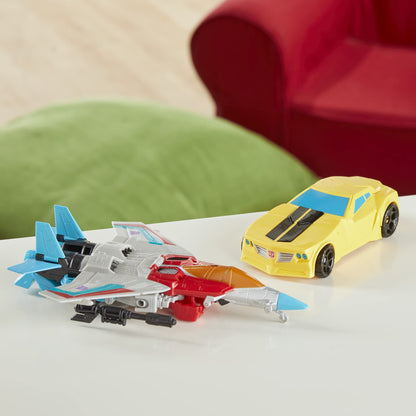 Toy figure — Transformers Bumblebee and Starscream 2-pack for kids 6 and up