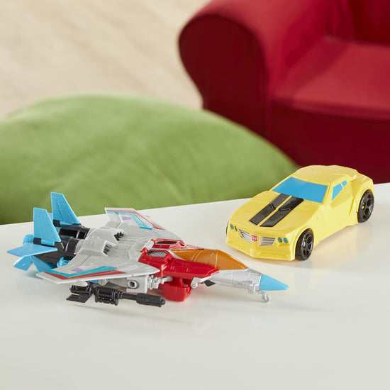 Toy figure — Transformers Bumblebee and Starscream 2-pack for kids 6 and up
