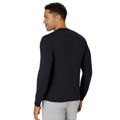 Hanes men's long sleeve shirt — lightweight tri-blend jersey tee for men