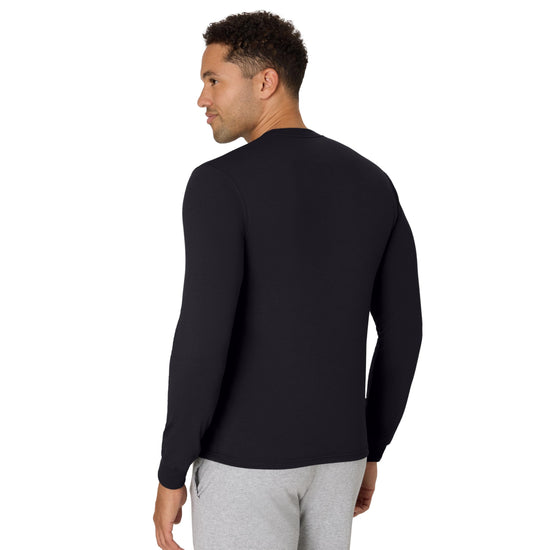 Hanes men's long sleeve shirt — lightweight tri-blend jersey tee for men