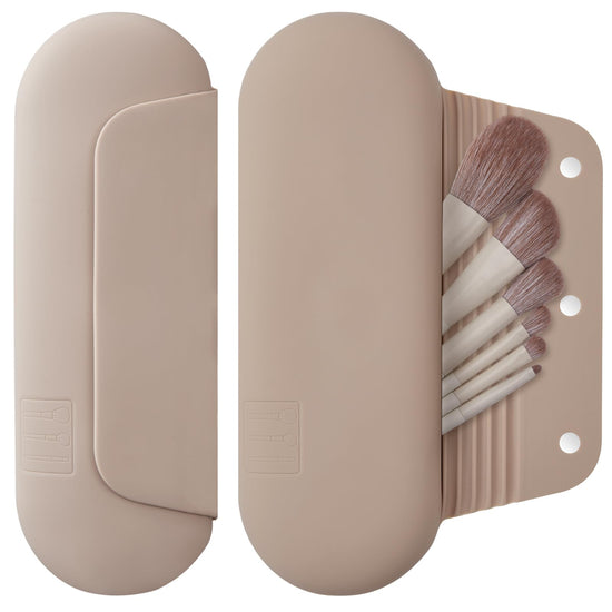 AGIKET cosmetic case — Portable holder with anti-fall out magnetic closure
