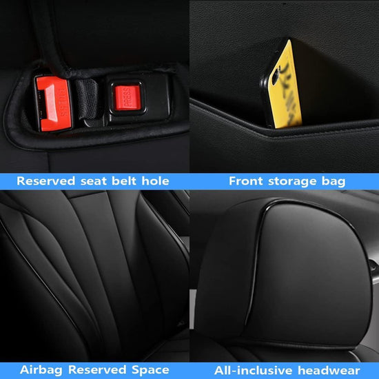 Vehicle seat cover — Custom fit for Subaru Outback 2020-2025 full set black