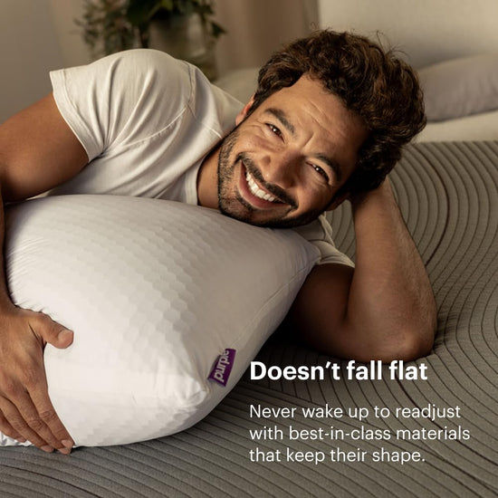 Pillow — Talalay latex foam cooling design for combo or side sleepers