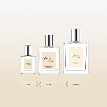 Personal fragrance — Philosophy fresh cream eau de toilette with vanilla and tonka bean notes