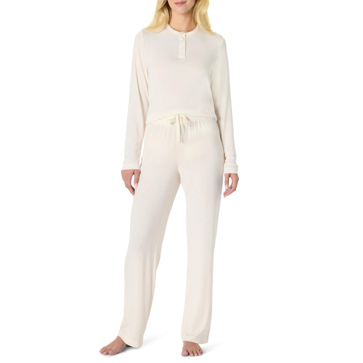 Sleepwear — Amazon Essentials x Sofia Grainge long sleeve henley pajama set