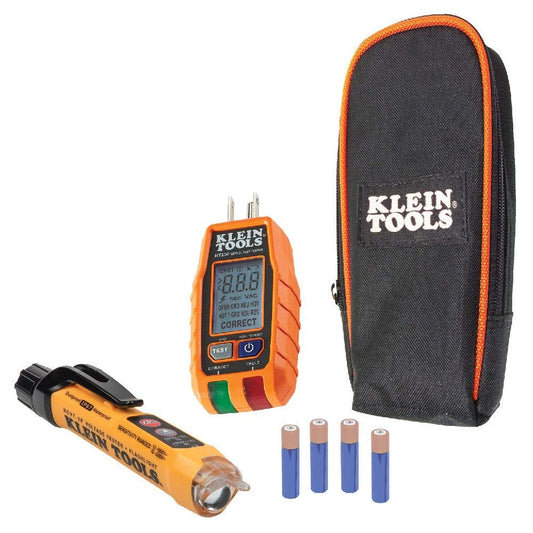 Klein Tools RT250KIT non-contact voltage tester with LCD and flashlight