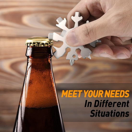 Hinshark multitool — snowflake design
