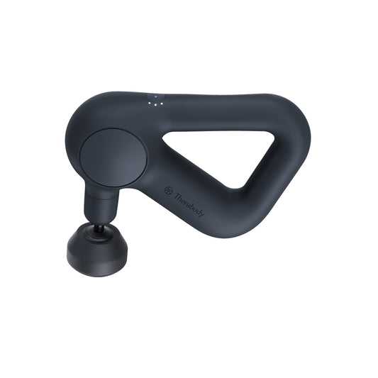 TheraGun massager — quiet deep tissue therapy with Bluetooth connectivity