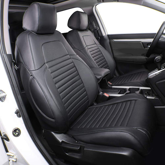 Vehicle seat cover — Custom fit leatherette for Acura ILX 2019-2021
