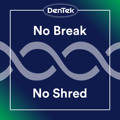 DenTek dental floss — easy to use picks with a fresh mint flavor