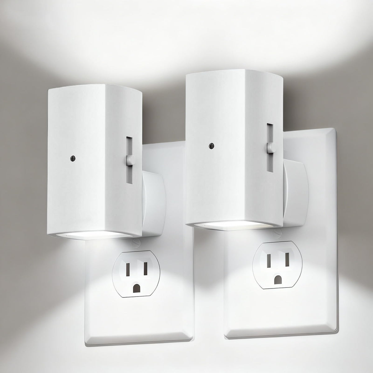 Brightown LED night light – dusk to dawn sensor, soft white, 2 pack