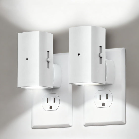 Brightown LED night light – dusk to dawn sensor, soft white, 2 pack
