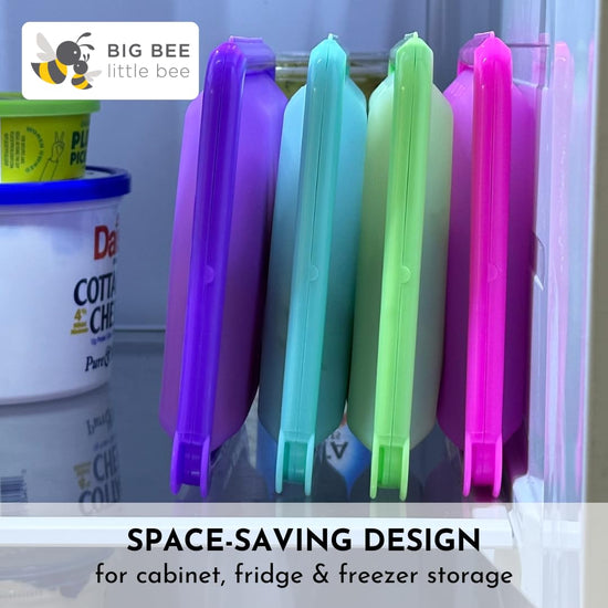 Big Bee, Little Bee food storage container — SoftShell reusable silicone design