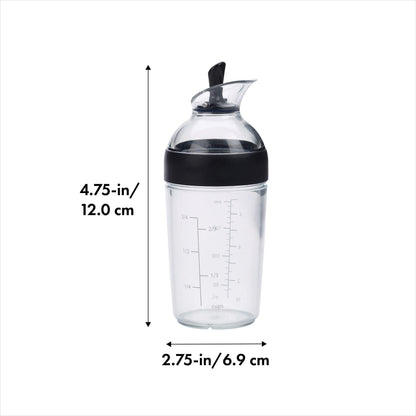 OXO Good Grips food shaker — small size for easy storage and use