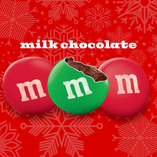 M&M'S chocolate candy — Christmas themed