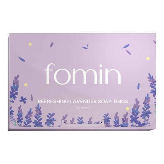 FOMIN - Paper soap sheets for hand washing — portable travel soap sheets