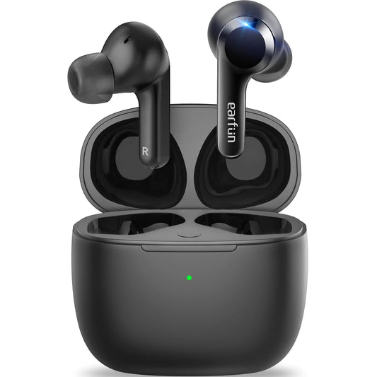 EarFun® Air headphones — True wireless design with 35H playtime and IPX7 waterproofing