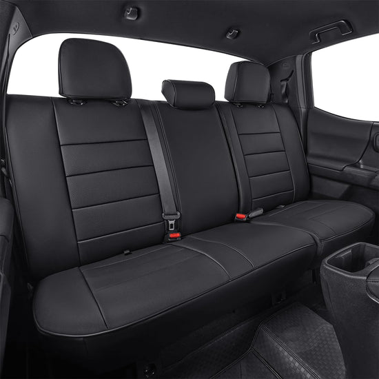 EKR Tacoma seat covers — custom fit faux leather for Toyota Tacoma 2024-2026