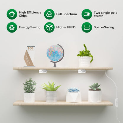 Light fixture — Full spectrum SANSI grow LED lights for indoor plants