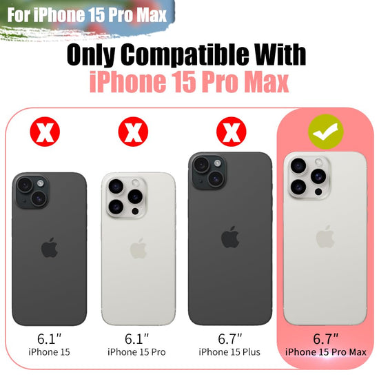Sitong battery case — 6000mAh rechargeable extended battery for iPhone 15 Pro Max