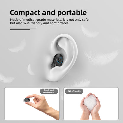 RlsitKee Hearing Aids, Hearing Aids for Seniors, Hearing Amplifiers with Mirror, Hearing Aid with Volume Adjustable and Noise Reduction for Hearing Loss, Rechargeable Hearing Aid with Charging Case