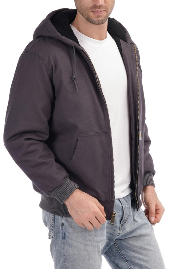 Coat — Quilted flannel lining and waterproof design