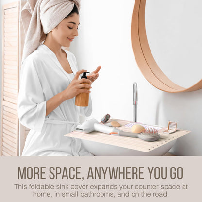 CADDY — Heat resistant silicone mat for small bathroom spaces