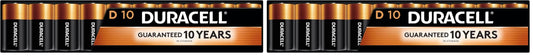 Duracell D batteries - long-lasting power for household and office devices