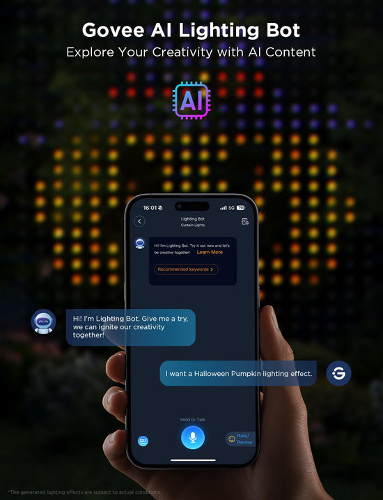 Govee string lights — smart curtain lightsGovee string lights — smart curtain lights