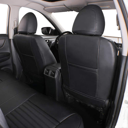 Vehicle seat cover — Custom fit leather for Nissan Rogue 2014-2020