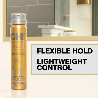 CHI keratin flex finish hair spray — flexible hold hair spray