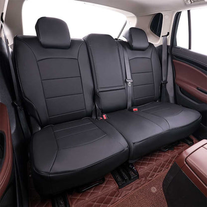 EKR vehicle seat covers - Custom fit for Buick Encore 2013-2022, faux leather black