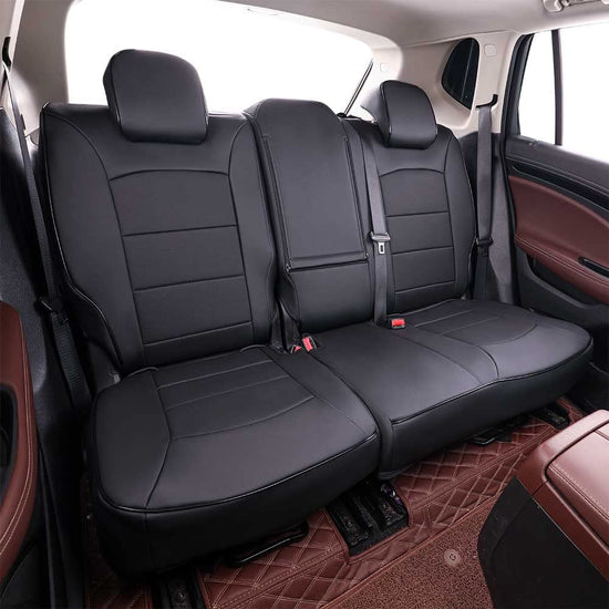 EKR vehicle seat covers - Custom fit for Buick Encore 2013-2022, faux leather black