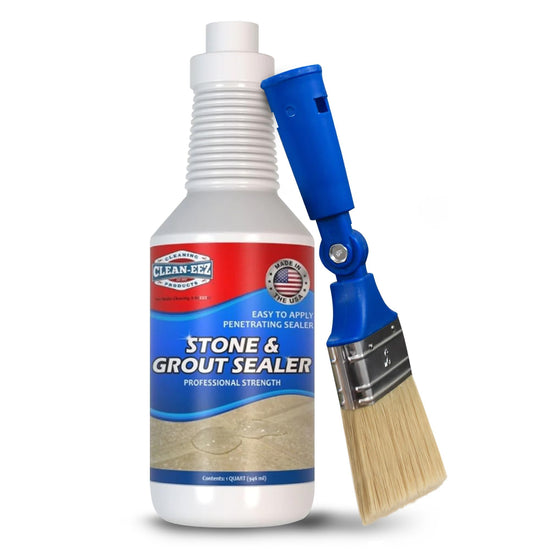 Clean-EEZ grout sealer — protects floors and showers from stainsClean-EEZ grout sealer — protects against stains for floors and showers