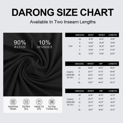 Darong women's coordinated outfit - sleeveless summer lounge set