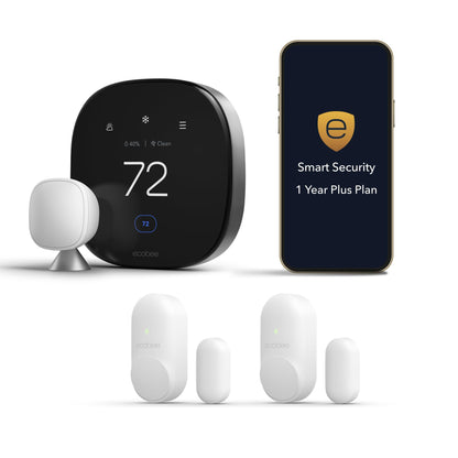 ecobee Smart Thermostat — Premium with Siri, Alexa and air quality monitor