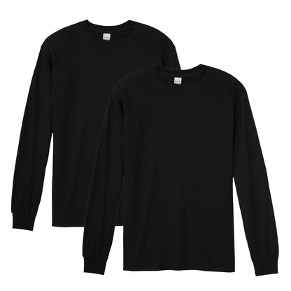 Gildan tunic — heavy cotton long sleeve, 2-pack