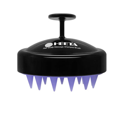 HEETA scalp massager — soft silicone scrubber for hair growth and relaxation