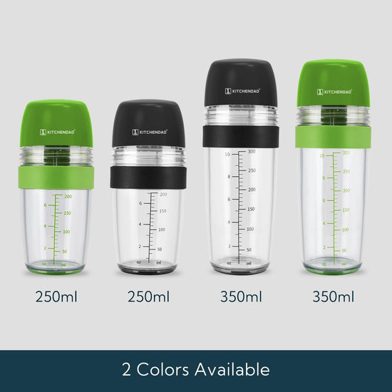 KITCHENDAO bottle — 2 in 1 salad dressing shaker