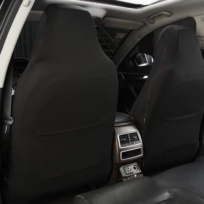 Vehicle seat cover — Carbon fiber air mesh fabric for high back bucket seats