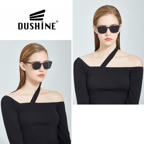 DUSHINE sunglasses — polarized retro style with UV400 protection