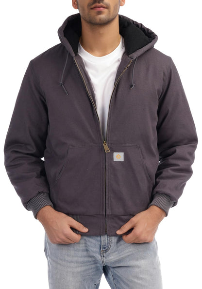 Coat — Quilted flannel lining and waterproof design