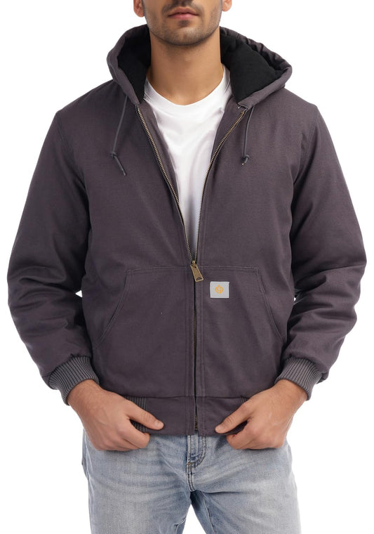 Coat — Quilted flannel lining and waterproof design