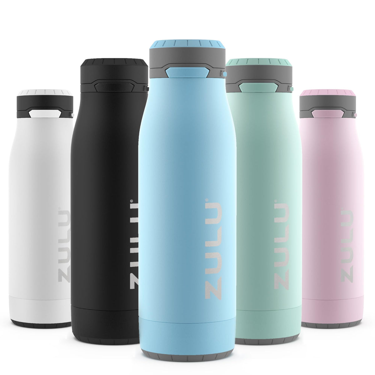 ZULU Ace thermos with chug spout and leak-proof locking lid for school and travel.