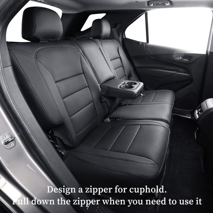 Vehicle seat cover — Waterproof leather for 2016-2024 Chevy Malibu models